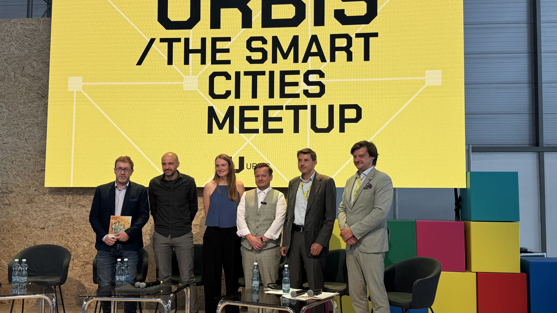 Experts from EIT Community Hub Czechia discuss sustainable water management and climate resilience at URBIS 2026