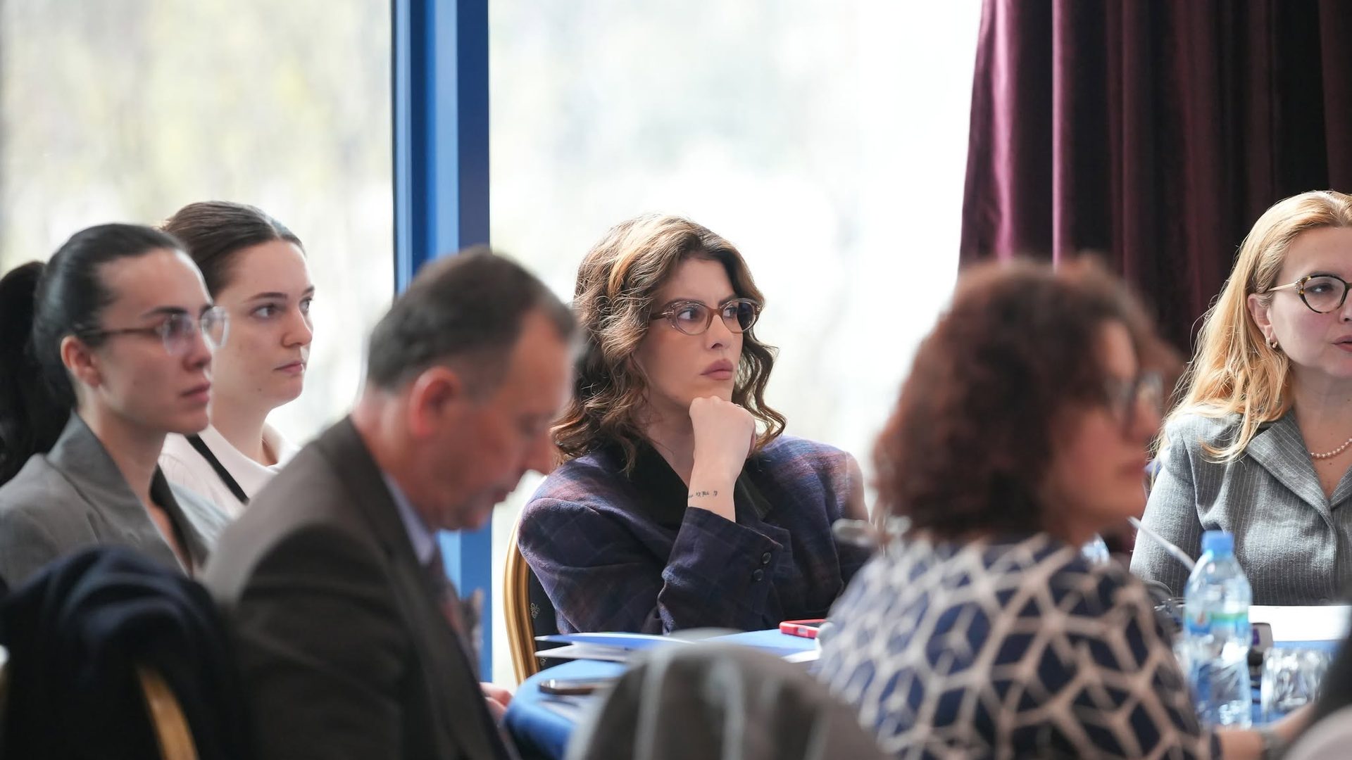 Participants following the Durana Tech Park innovation event