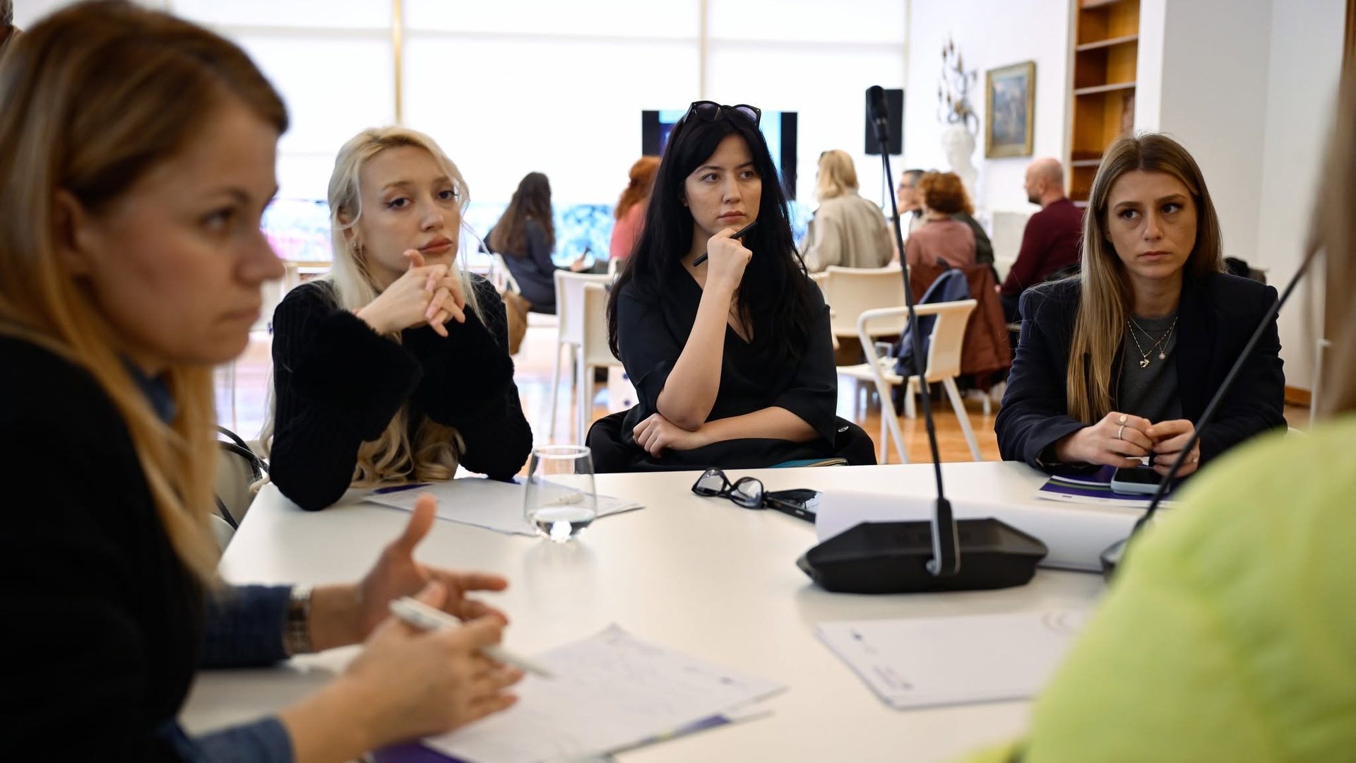 Participants in the mentoring session on access to funding