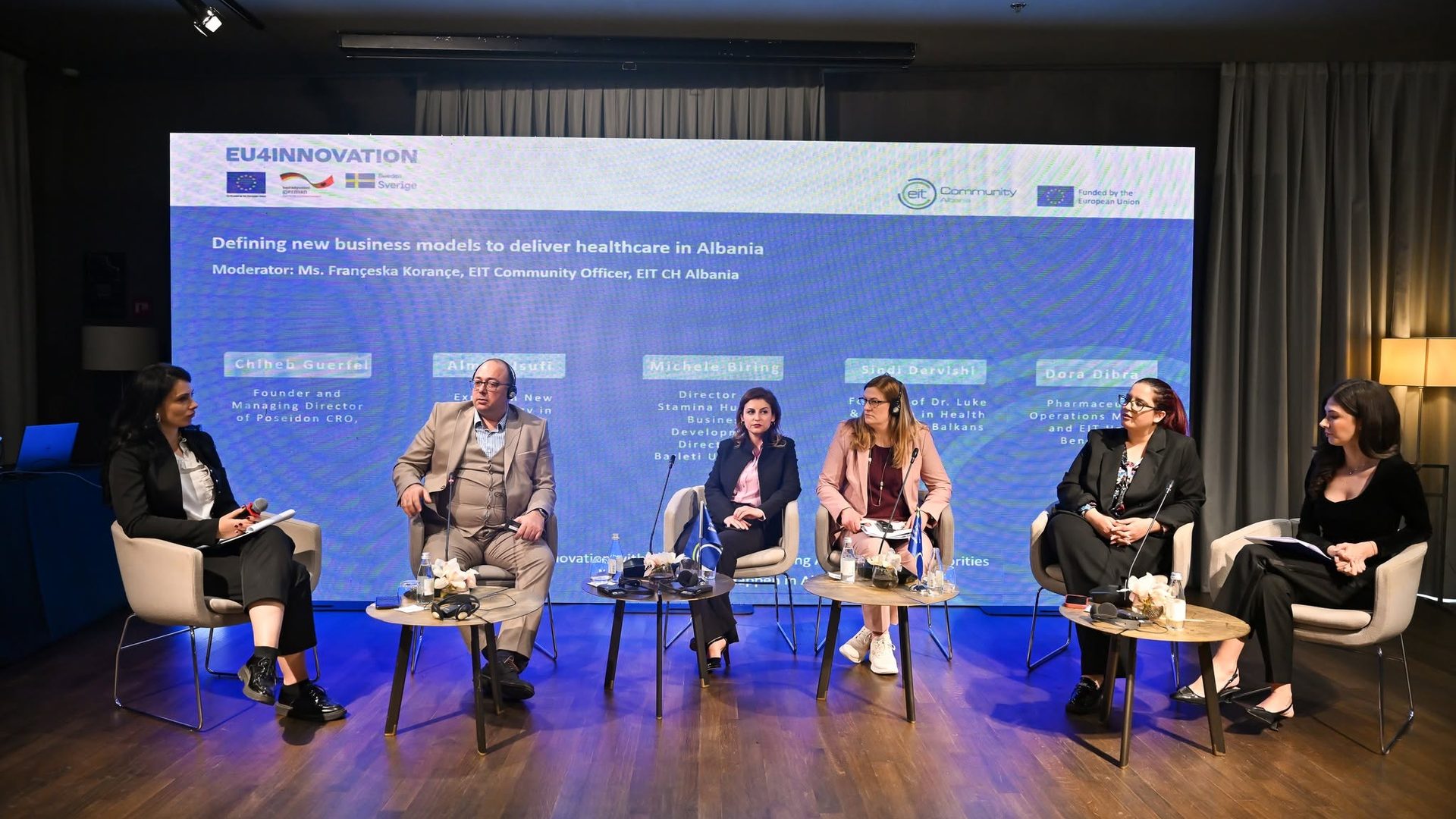 Panel on new business models to deliver healthcare in Albania