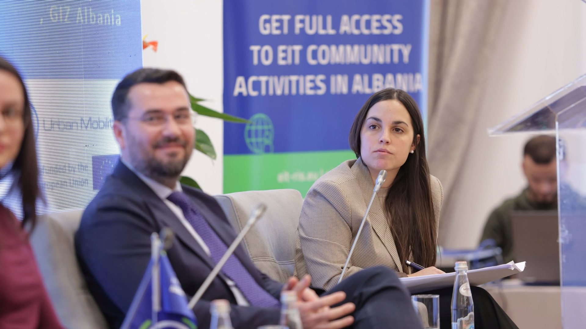 Speakers at Harvesting Innovation with EIT Urban Mobility in Albania