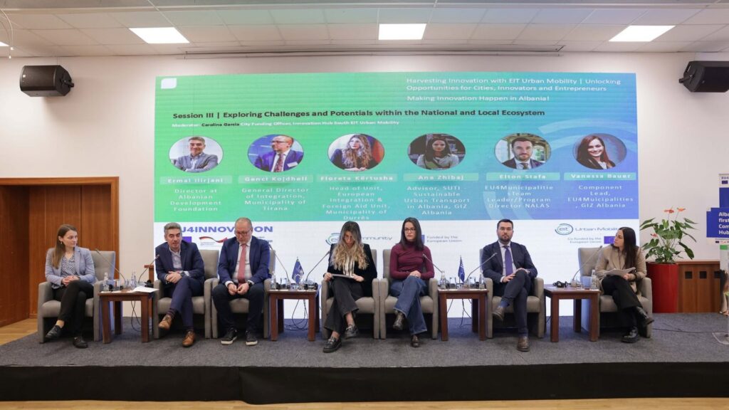 Panel on exploring challenges and potentials in Albania’s urban mobility ecosystem
