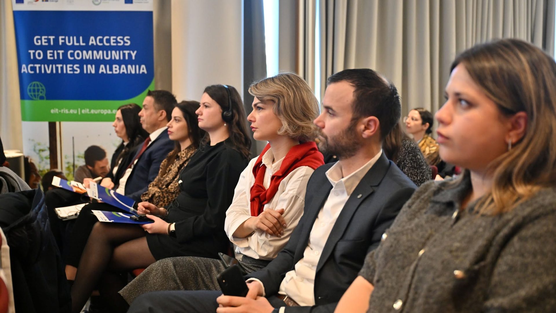 Participants at Harvesting Innovation with InnoEnergy at the Tirana Marriott