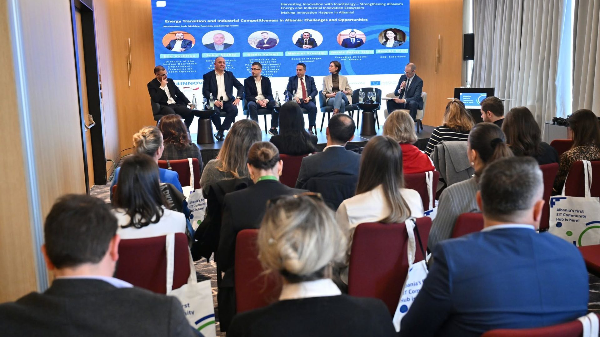 Panel on energy transition and industrial competitiveness in Albania